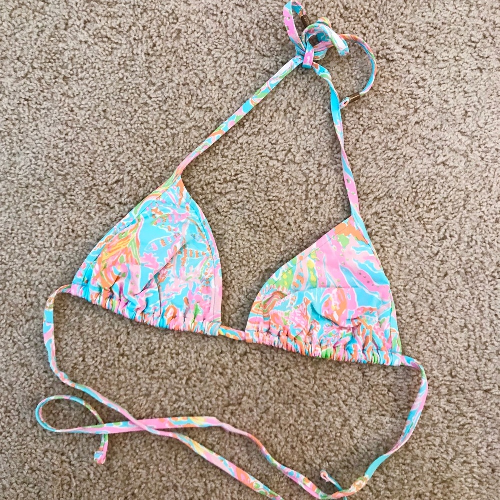 Lilly Pulitzer Scuba to Cuba Bikini Top